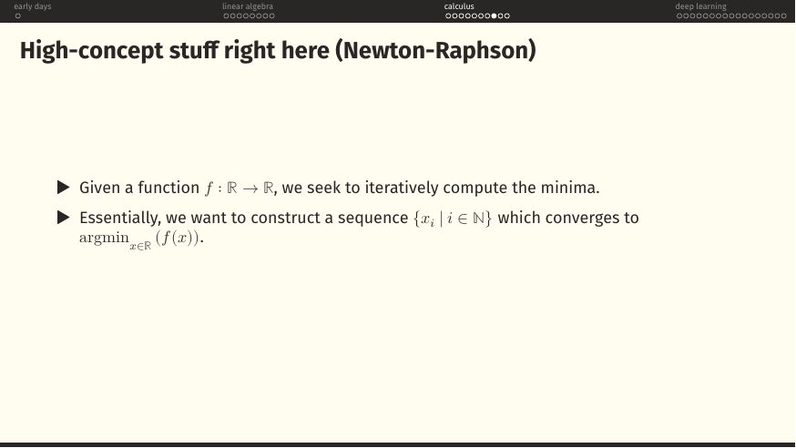Construct a sequence {x_i} converging to argmin f.