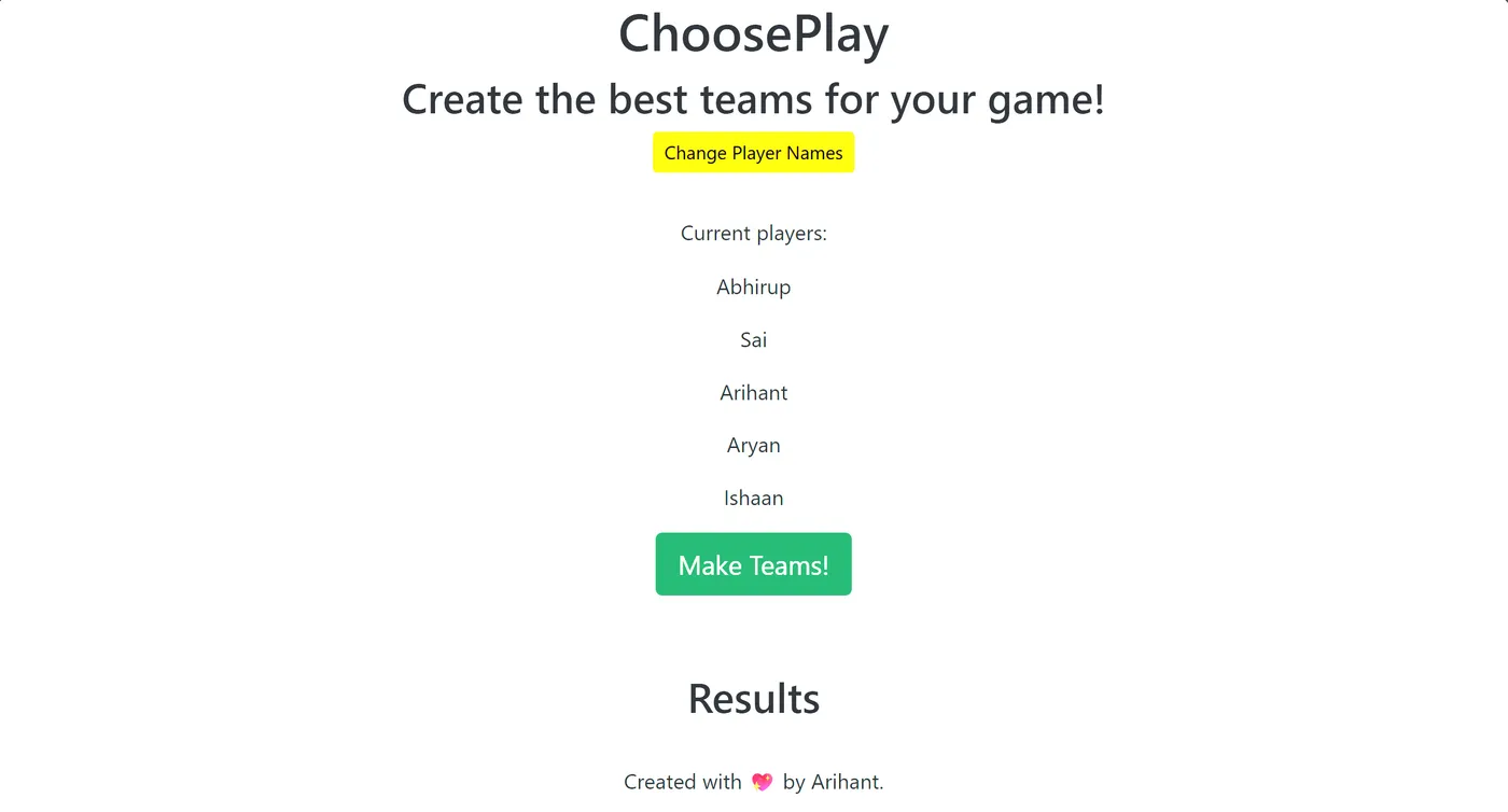 Chooseplay