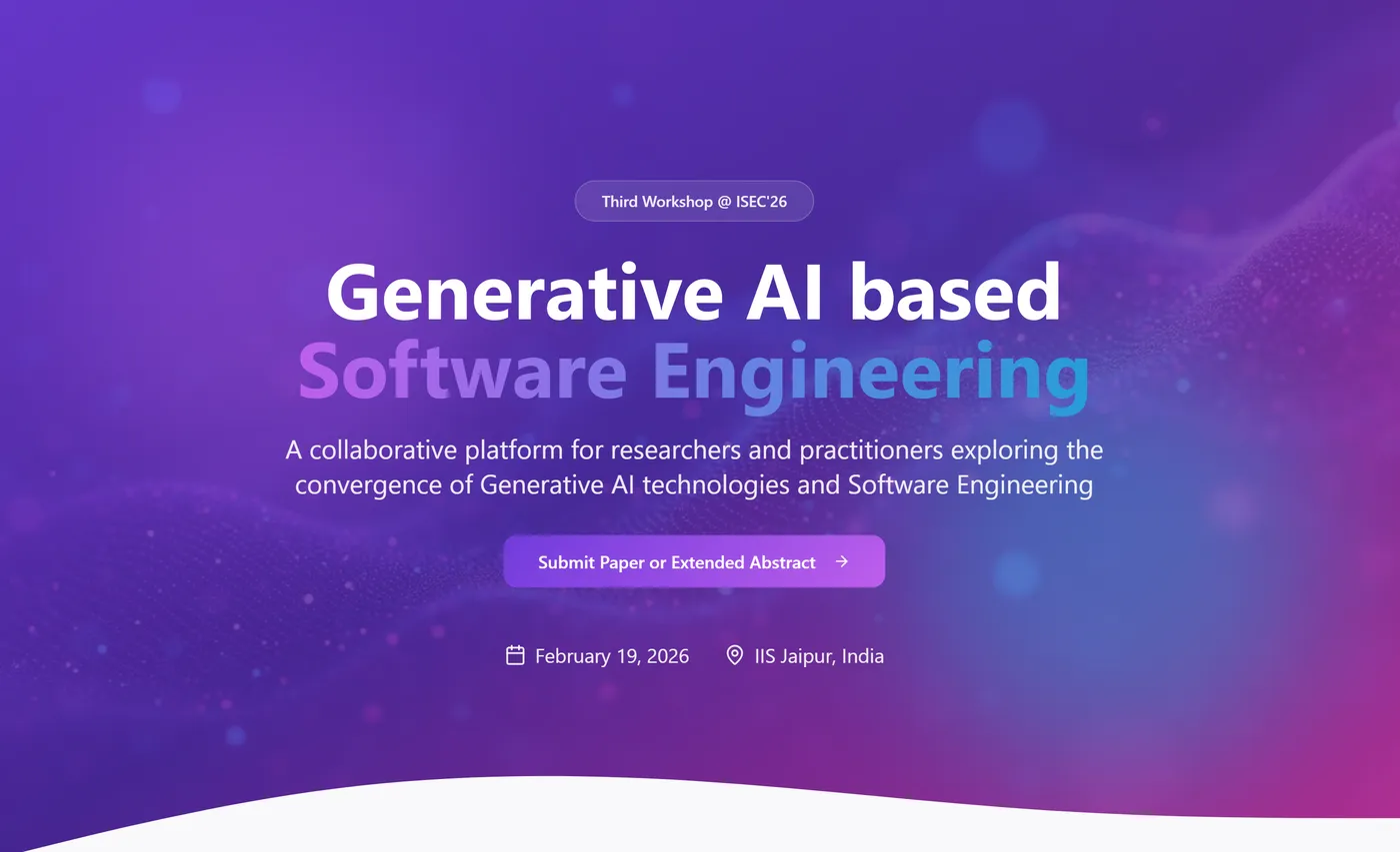 ISEC '26 Workshop Website