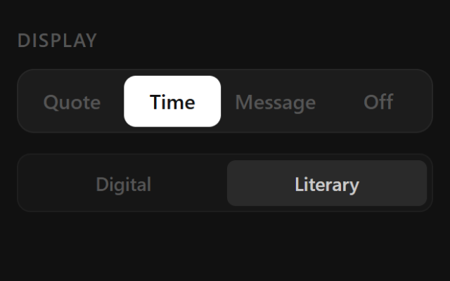 Extension popup